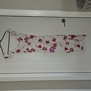 Bardot off shoulder midi with slit